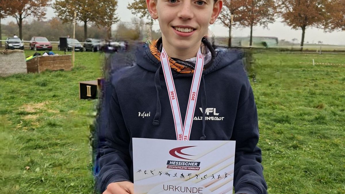 Erst Hessen-, dann Kreismeister: Rafael Roth vom VfL Altenstadt. 